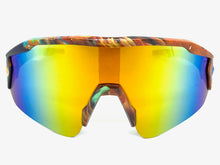 Oversized Sporty Wrap Around Style SUNGLASSES Large Graffiti Frame 80469