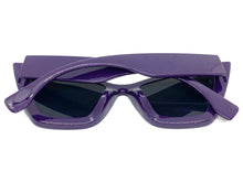 Oversized Vintage Retro Cat Eye Style SUNGLASSES Purple  Frame 2040