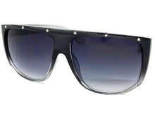 Oversized Classic Vintage Retro Style SUNGLASSES Large Gray Frame 1796