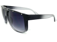 Oversized Classic Vintage Retro Style SUNGLASSES Large Gray Frame 1796