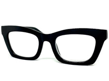 Classic Vintage Retro Style READING GLASSES READERS Black Frame Lens Strength +1.25