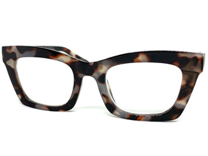 Classic Vintage Retro Style READING GLASSES READERS Tortoise Frame Lens Strength +3.00