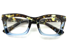 Classic Vintage Retro Style READING GLASSES READERS Tortoise Frame Lens Strength +2.75