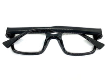 Classic Vintage Retro Style READING GLASSES READERS Square Black Frame R297