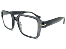 Classic Vintage Retro Style READING GLASSES READERS Square Gray Frame R297