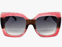 Oversized Vintage Retro Style SUNGLASSES Large Thick Square Frame 1849