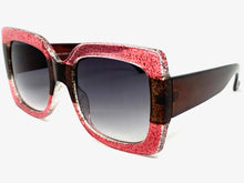 Oversized Vintage Retro Style SUNGLASSES Large Thick Square Frame 1849