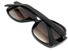 Oversized Classic Vintage Retro Style SUNGLASSES Large Square Black Frame 80314