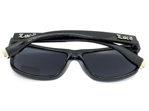 Classic Biker Gangster Hardcore LOCS SUNGLASSES Black Frame 91147