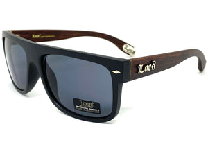 Classic Biker Gangster Hardcore LOCS SUNGLASSES Black Frame 91147