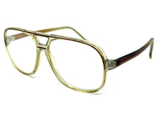 Classic TRUE Vintage Retro Aviator Style READING GLASSES READERS Clear Brown Frame Lens Strength +3.00