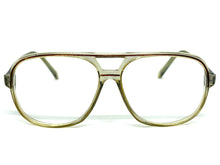 Classic TRUE Vintage Retro Aviator Style READING GLASSES READERS Clear Brown Frame Lens Strength +3.00