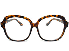 Oversized Classic Vintage Retro Style Clear Lens EYEGLASSES Large Tortoise Frame 6037