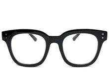 Classic Elegant Vintage Retro Style READING GLASSES READERS Black Frame - Lens Strength +2.50