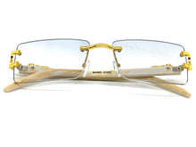 Classy Elegant Sophisticated Luxury Hip Hop Style SUNGLASSES Gold & Marble Frame E0961