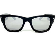 Classic Vintage Retro Style SUNGLASSES Thick Square Black Frame 6034