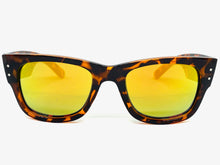 Classic Vintage Retro Style SUNGLASSES Thick Square Tortoise Frame 6034