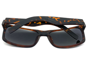 Classic Hardcore Biker Gangster Style SUNGLASSES Tortoise Frame Dark Lens 80672