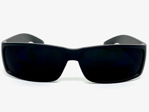 Classic Hardcore Biker Gangster Style SUNGLASSES Black Frame Dark Lens K0037