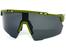 Oversized Retro Sporty Wrap Around Style SUNGLASSES Large Dark POLARIZED Lens XSP0008