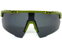 Oversized Retro Sporty Wrap Around Style SUNGLASSES Large Dark POLARIZED Lens XSP0008