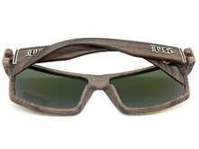 Classic Sporty Hardcore Biker Style LOCS SUNGLASSES Square Wood Print Frame 91189