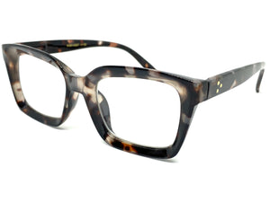 Classic Vintage Retro Style READING GLASSES READERS Leopard Frame Lens Strength +3.00