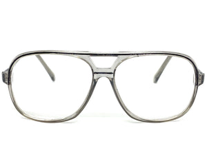 Classic TRUE Vintage Retro Aviator Style READING GLASSES READERS Gray Frame Lens Strength +1.75