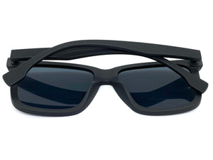 Classic Retro Biker Gangster Hardcore SUNGLASSES Square Black Frame 80816