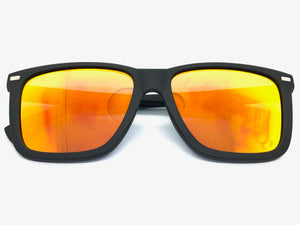 Classic Retro Biker Gangster Hardcore SUNGLASSES Square Black Frame 80816