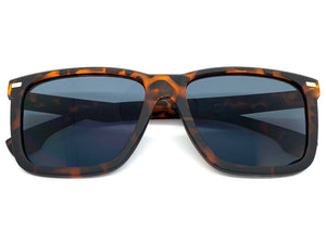 Classic Retro Biker Gangster Hardcore SUNGLASSES Square Tortoise Frame 80816