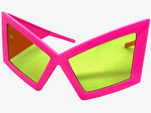 Oversized Exaggerated 80's Retro Party Funky SUNGLASSES Huge Frame 80838