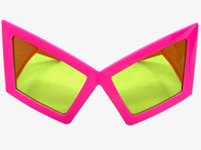 Oversized Exaggerated 80's Retro Party Funky SUNGLASSES Huge Frame 80838