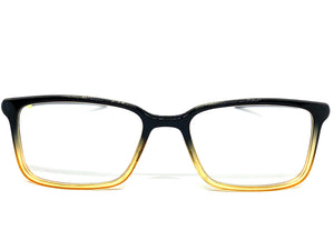 Classy Contemporary Modern Style READING GLASSES READERS Black Frame Lens Strength +2.50