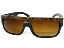 Classic Vintage Retro Hip Hop Rapper Pimp Style SUNGLASSES Thick Black Snakeskin Frame 1221