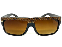 Classic Vintage Retro Hip Hop Rapper Pimp Style SUNGLASSES Thick Black Snakeskin Frame 1221