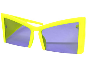 Oversized Exaggerated 80's Retro Party Funky SUNGLASSES Large Frame 80821