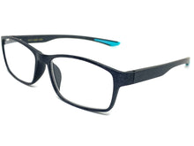 Sleek Contemporary Modern Sporty Style READING GLASSES READERS Gray Frame Lens Strength +2.25