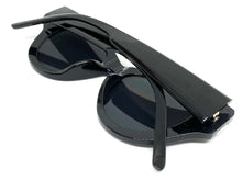 Classic Vintage Retro Cat Eye Style SUNGLASSES Funky Black Frame 1230