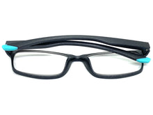 Sleek Contemporary Modern Sporty Style READING GLASSES READERS Gray Frame Lens Strength +2.25
