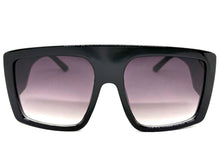 Oversized Exaggerated Classic Vintage Retro Style SUNGLASSES Large Thick Black Frame 2016