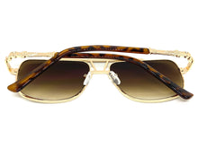 Oversized Classic Luxury Designer Aviator Style SUNGLASSES Large Rose Gold Frame 2430