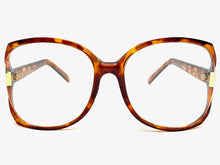 Oversized Classic TRUE Vintage Retro Style READING GLASSES READERS Tortoise Frame Lens Strength +2.00