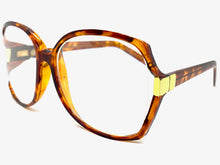 Oversized Classic TRUE Vintage Retro Style READING GLASSES READERS Tortoise Frame Lens Strength +2.00