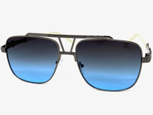 Oversized Classic Luxury Designer Aviator Style SUNGLASSES Large Gray Frame 2430