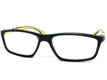Sleek Contemporary Modern Sporty Style READING GLASSES READERS Black Frame Lens Strength +2.00