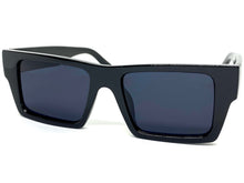 Classic Vintage Retro Hardcore Biker Style SUNGLASSES Square Black Frame 6749