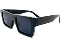 Classic Vintage Retro Hardcore Biker Style SUNGLASSES Square Black Frame 6749