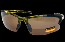 Tactial Military Sporty Wrap Around Style SUNGLASSES Camouflage Frame 2585