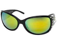 Classy Elegant Western Cowgirl Style Montana West SUNGLASSES Black Frame - Bling Texas Flag SGS-TX03